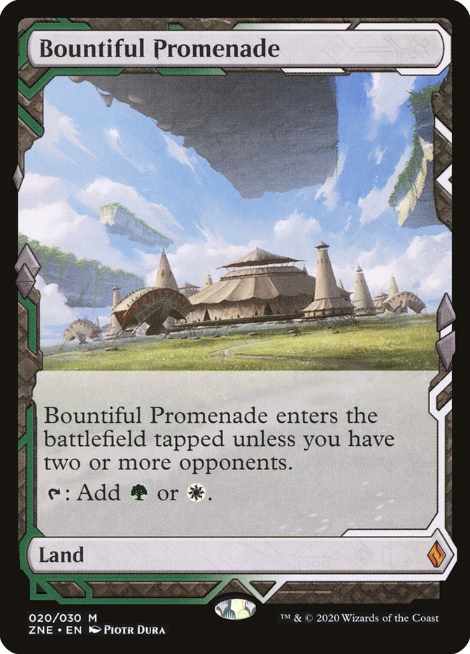 Bountiful Promenade (Expeditions) [Zendikar Rising Expeditions] 