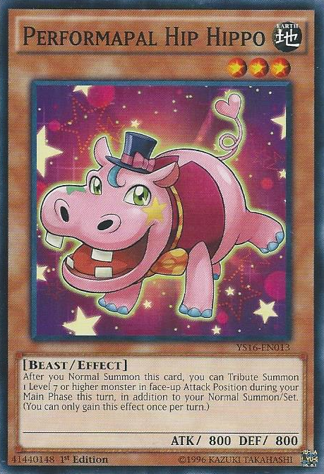Performapal Hip HIppo [YS16-EN013] Common 