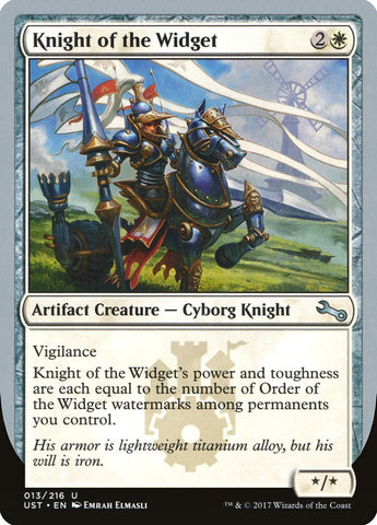 Knight of the Widget [Unstable] 