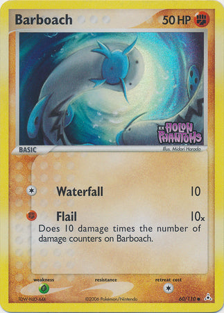 Barboach (60/110) (Stamped) [EX: Holon Phantoms] 