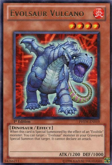 Evolsaur Vulcano [PHSW-EN019] Rare 