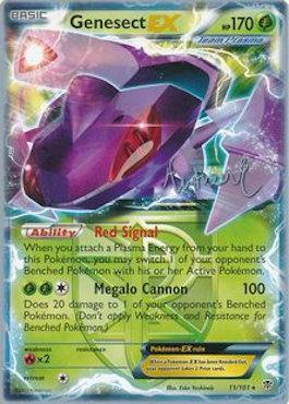 Genesect EX (11/101) (Emerald King - Andrew Estrada) [World Championships 2014] 