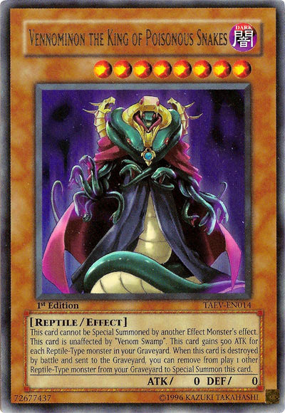 Vennominon the King of Poisonous Snakes [TAEV-EN014] Ultra Rare 