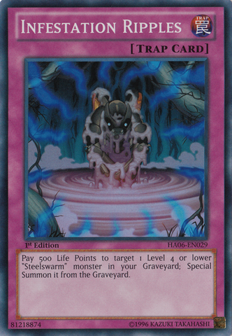 Ripples Infestation [HA06-EN029] Super Rare 