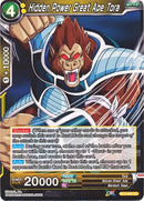 Hidden Power Great Ape Tora (BT3-096) [Cross Worlds] 