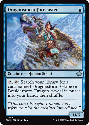 Dragonstorm Forecaster [Tarkir: Dragonstorm] 