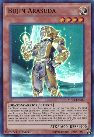 Bujin Arasuda [MP14-EN207] Ultra Rare 