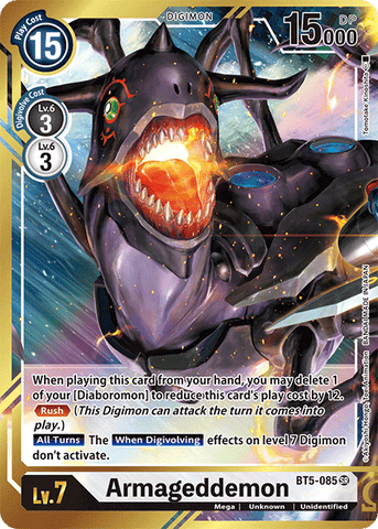 Armageddemon [BT5-085] (Alternate Art) [Battle of Omni] 