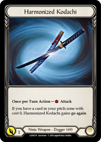 Harmonized Kodachi [LGS003-P] (Promo) 1st Edition Cold Foil 