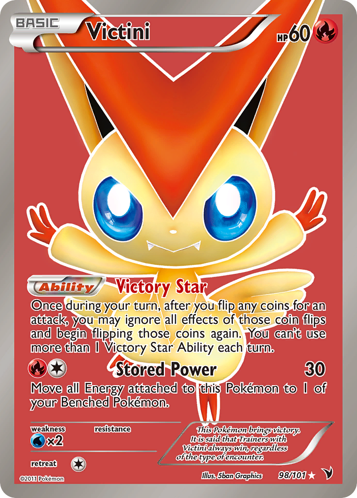 Victini (98/101) [Black &amp; White: Noble Victories] 