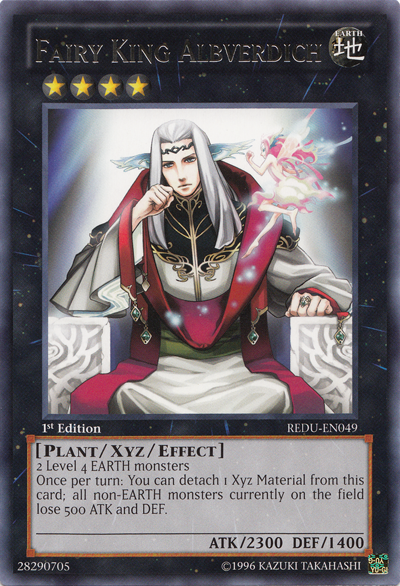 Fairy King Albverdich [REDU-EN049] Rare 