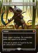 Swords to Plowshare (Borderless) [Bloomburrow Special Guests] 