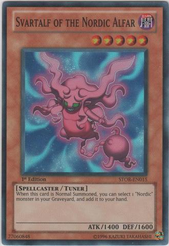 Svartalf of the Nordic Alfar [STOR-EN015] Super Rare 