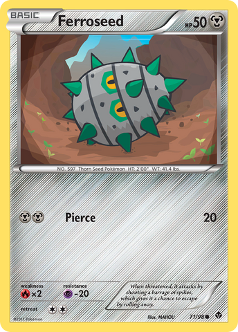 Ferroseed (71/98) [Black &amp; White: Emerging Powers] 