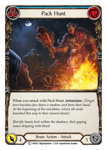 Pack Hunt (Blue) [1HP027] (History Pack 1) 