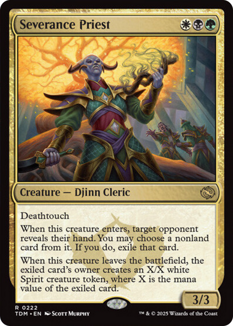 Severance Priest [Tarkir: Dragonstorm] 