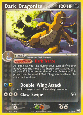Dark Dragonite (15/109) (Theme Deck Exclusive) [EX: Team Rocket Returns] 