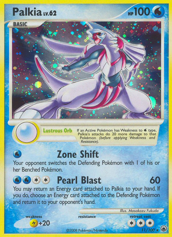 Palkia (11/100) [Diamond &amp; Pearl: Majestic Dawn] 
