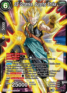 SS Gotenks, Surging Strike (Uncommon) (BT13-133) [Supreme Rivalry] 