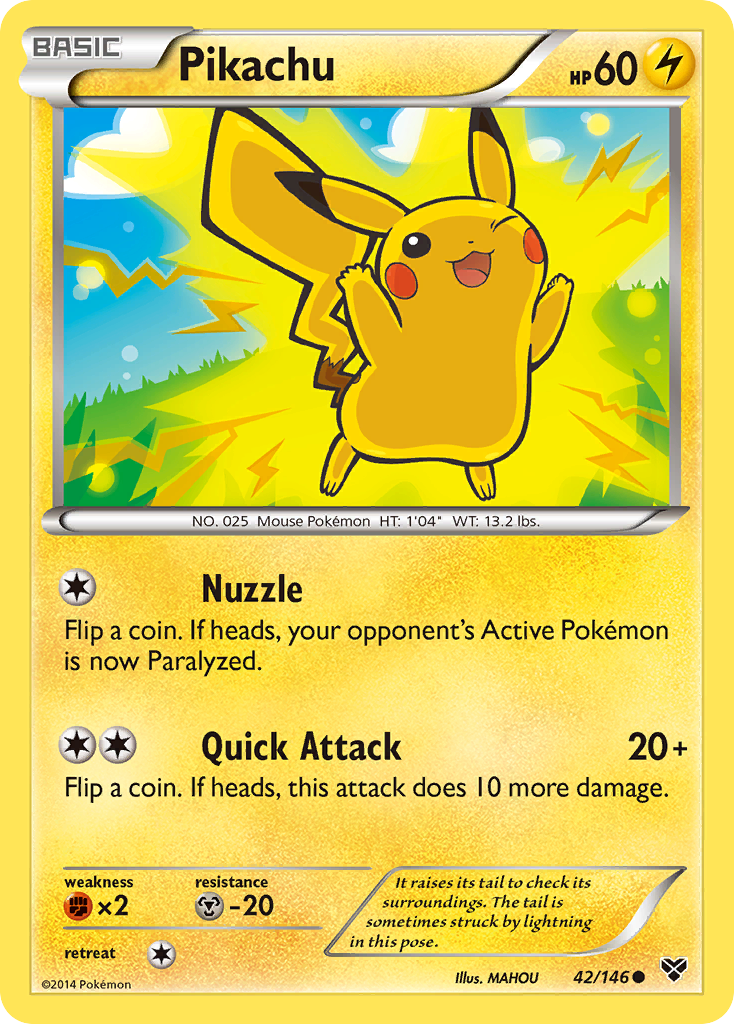 Pikachu (42/146) [XY: Base Set] 