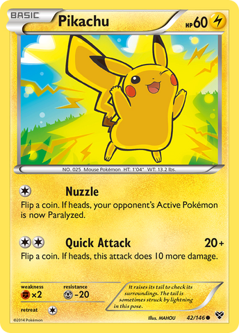 Pikachu (42/146) [XY: Base Set] 