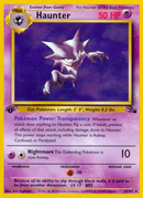Haunter (21/62) [Fossil 1st Edition] 