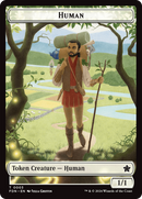 Copy // Human Double-Sided Token [Foundations Tokens] 
