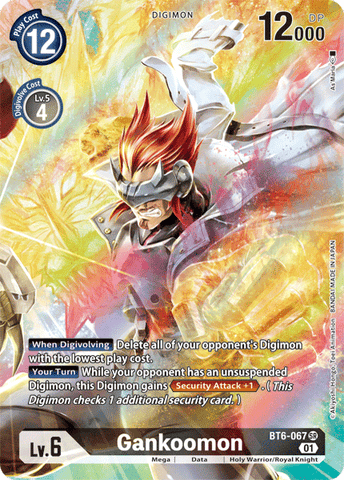 Gankoomon [BT6-067] (Alternate Art) [Double Diamond] 
