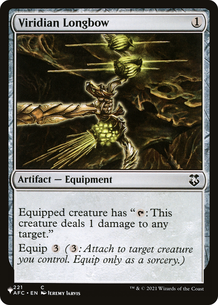 Viridian Longbow [The List Reprints] 