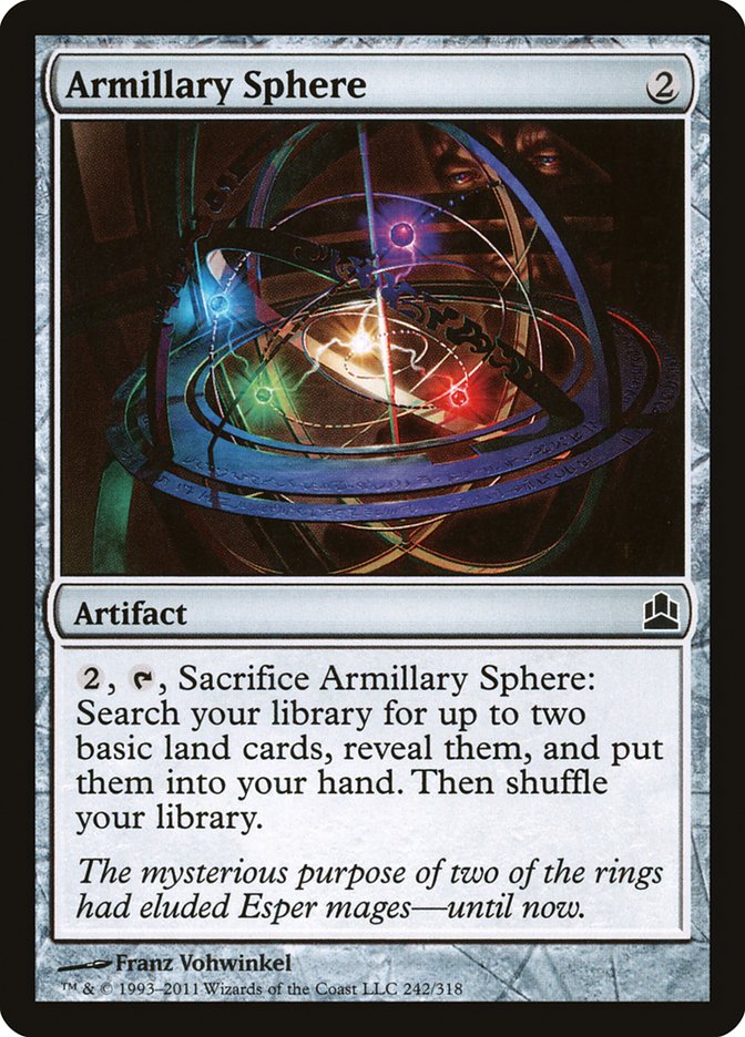 Armillary Sphere [Commander 2011] 