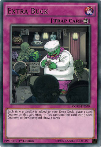 Extra Buck [CORE-EN079] Rare 