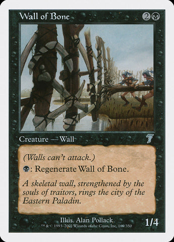 Wall of Bone [Seventh Edition] 
