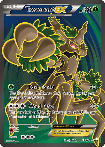 Trevenant EX (145/160) [XY: Primal Clash] 