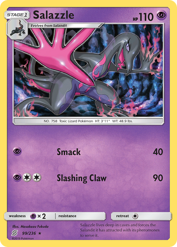 Salazzle (99/236) [Sun &amp; Moon: Unified Minds] 