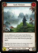 Seek Horizon (Blue) [MON253] (Monarch) 1st Edition Normal 