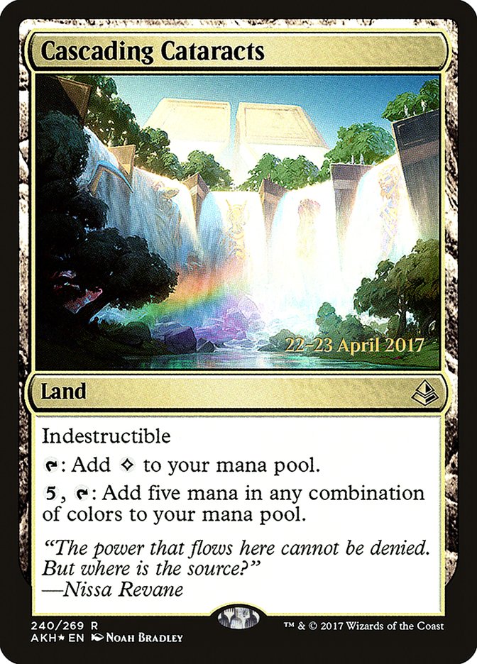 Cascading Cataracts [Amonkhet Prerelease Promos] 