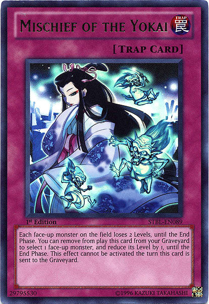 Mischief of the Yokai [STBL-EN089] Ultra Rare 