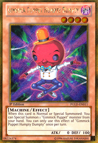 Gimmick Puppet Humpty Dumpty [PGLD-EN011] Gold Secret Rare 