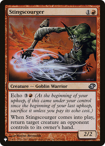 Stingscourge [The List Reprints] 