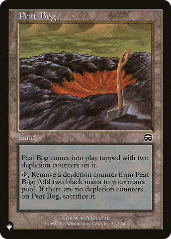 Peat Bog [The List Reprints] 