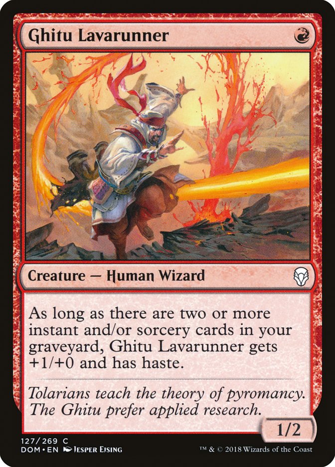 Ghitu Lavarunner [Dominaria] 