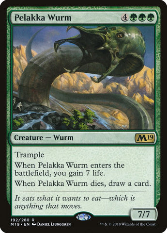 Pelakka Wurm [Core Set 2019] 