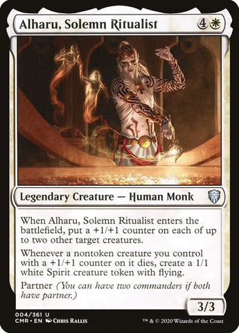 Alharu, Solemn Ritualist [Commander Legends] 