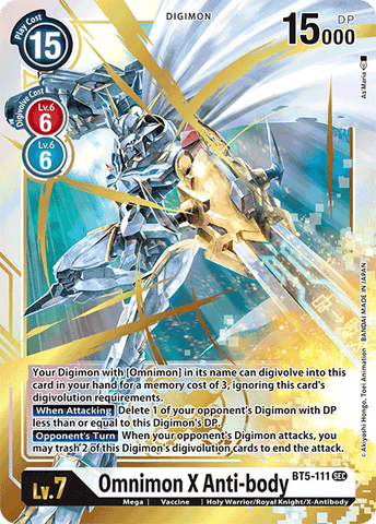Omnimon X Anti-body [BT5-111] [Battle of Omni] 