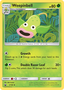Weepinbell (2/168) [Sun &amp; Moon: Celestial Storm] 