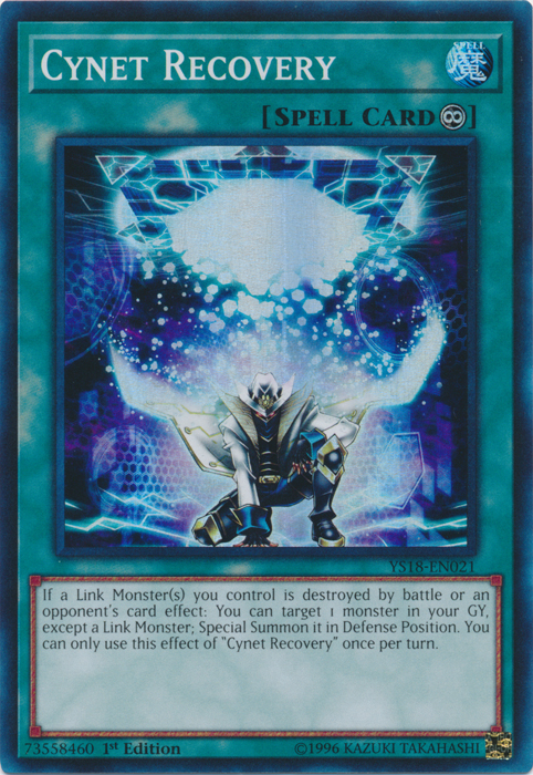 Cynet Recovery [YS18-EN021] Super Rare 