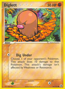 Diglett (61/112) [EX: FireRed &amp; LeafGreen] 