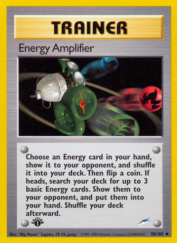 Energy Amplifier (98/105) [Neo Destiny 1st Edition] 