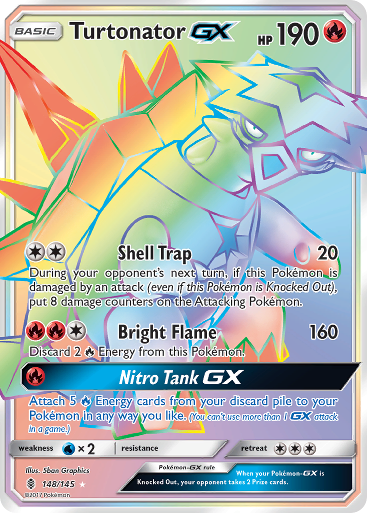 Turtonator GX (148/145) [Sun &amp; Moon: Guardians Rising] 