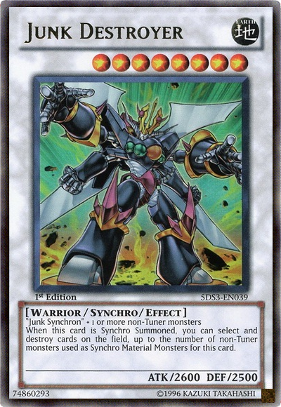 Junk Destroyer [5DS3-EN039] Ultra Rare 
